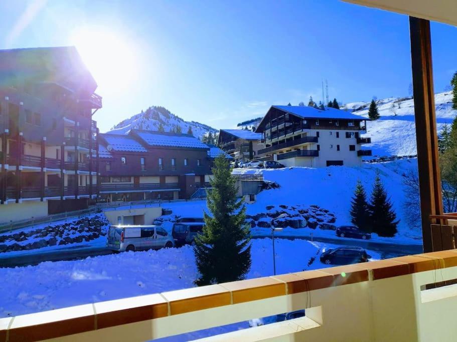 Appartement Montagne La Vallee Verte Coeur Station Hirmentaz Bellevaux Екстер'єр фото